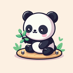 cute pan vector image