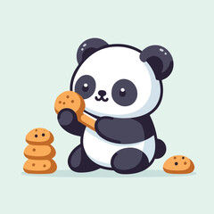 cute pan vector image