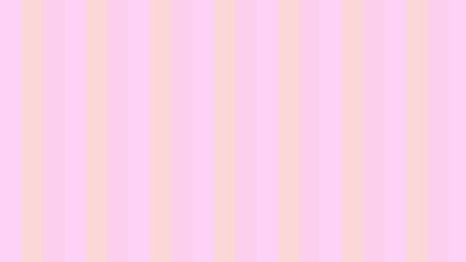 Delicate pastel pink and beige vertical stripes