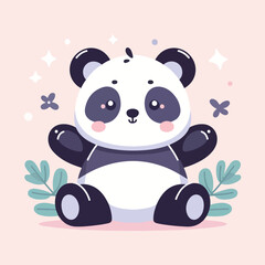 cute pan vector image