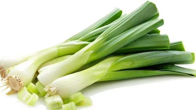 A bunch of fresh, organically grown garlic bulbs. They are a popular ingredient in many cuisines for their distinct flavor.