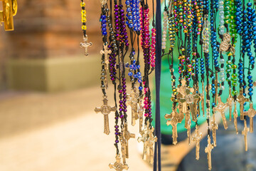 Rosary is used to pray to God 