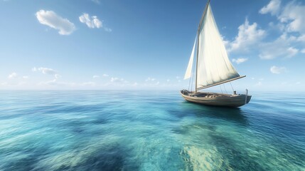 Fototapeta premium Radiant colors of boat reflect artist’s love high resolution picture