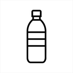 Plastic Bottle Icon, plastic bottle icon vector