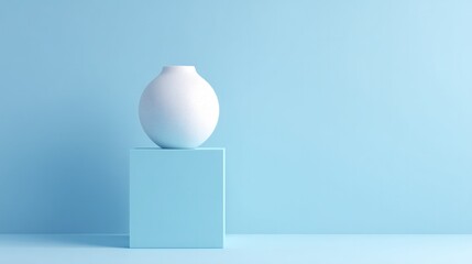 sleek minimalist background highlights single object symbolizing pride and accomplishment