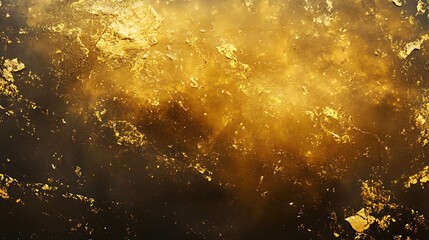 Beautiful golden glow with fluid texture and luminous glowing highlights high resolution picture