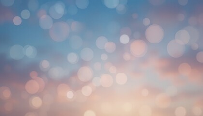 Obraz premium Captivating sunset bokeh scenic view abstract photography tranquil atmosphere soft focus dreamy concept