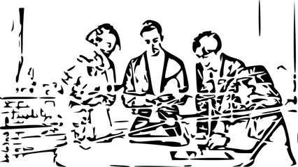 Global, business, network, team, technology, work, teamwork, world, earth, management, management, human resources, group, foreigner, Japanese, man, woman, system, ERP, AI, 5G, IoT, ICT, IT, business 