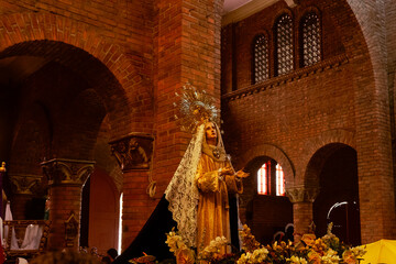 Palm Sunday, Holy Week procession, traditional Catholic celebration 