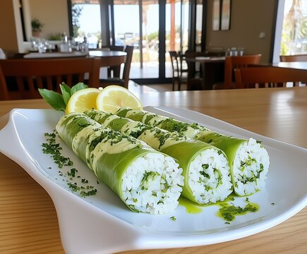 Delicate Dolmathakia with Olive Oil