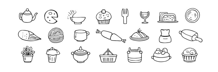 Food & Kitchen Icons
