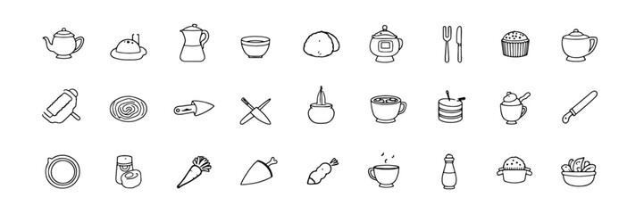 Food & Kitchen Icons
