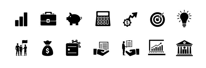 Business, Startup & Finance Icons