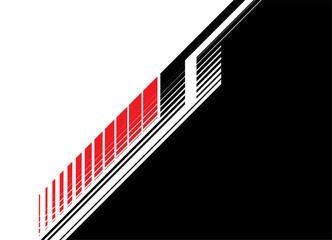 Vector sports pattern. Design element with dynamic effect. Vector striped background with transition in retro style. competition