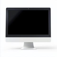 Fototapeta premium Computer display modern technology essential isolated on white background