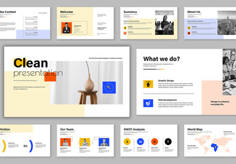 Clean And Minimal Business Presentation Template
