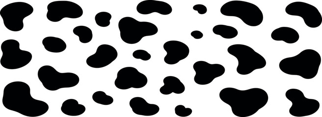 Abstract organic shape round irregular form set. Liquid organic blob curve fluid shape figure. Abstract liquid bubble, wavy different form. Soft round oval pattern background.