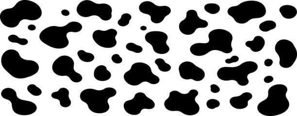 Fototapeta premium Abstract organic shape round irregular form set. Liquid organic blob curve fluid shape figure. Abstract liquid bubble, wavy different form. Soft round oval pattern background.