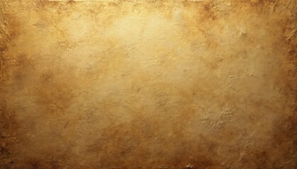 Fototapeta premium Gold paper texture background. Old paper texture with rich gold color shades. Aged textured surface ideal for vintage design, invitations, luxury branding, website backgrounds, posters, announcements.