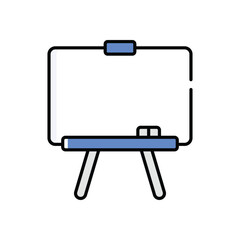 Standing Easel Vector icon