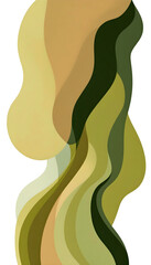 Earthy colored abstract illustration