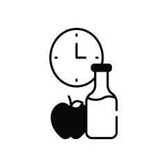 Snack Time  Vector icon