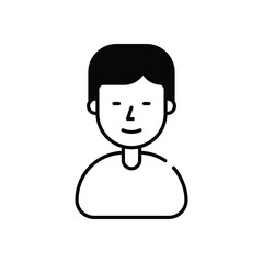 Boy Vector icon