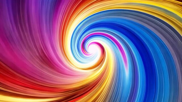 Pastellfarbener Sanfter Spiralwirbel Farbanimation Hintergrund