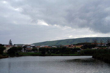 Paul da Praia da Vitória is a Portuguese lake area located in the parish of Santa Cruz , municipality of Praia da Vitória , Terceira island , Azores archipelago .