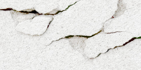 White and gray Grunge Concrete Wall Texture Background Rough texture backdrop of concrete, cement, gravel. Vector for banner and business.