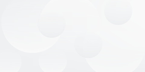 White abstract background with shapes