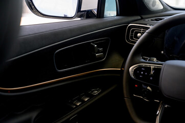 Interior of a modern car. Interior of a modern car.