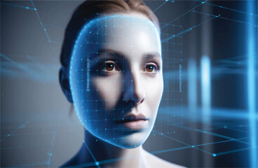 Adobe IllustratorLeonardo_Phoenix_09_Futuristic_interface_scanning_a_fingerprin