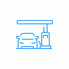 car refuel icon sign vector