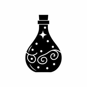 creative Silhouette elixir Icon Vector Illustration