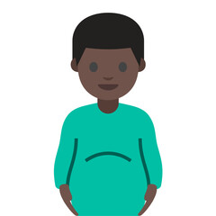 Person: Dark Skin Tone Emoji