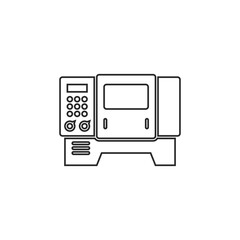 Obraz premium manufacturing line element icon