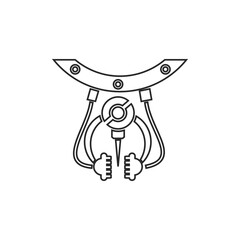 manufacturing line element icon