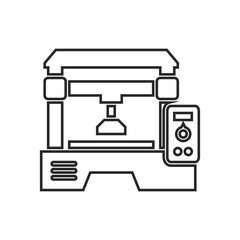 manufacturing line element icon