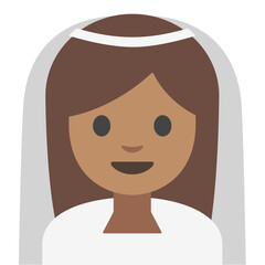 Bride with Veil Emoji