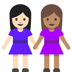 Best Friends Holding Hands