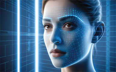 Adobe IllustratorLeonardo_Phoenix_09_Futuristic_interface_scanning_a_fingerprin