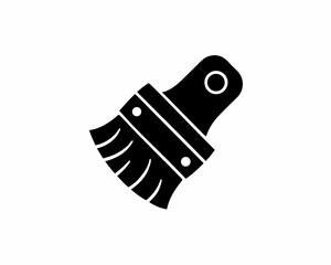 creative details Brush Icon Vector Illustration