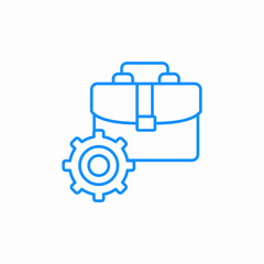 business process icon sign vector