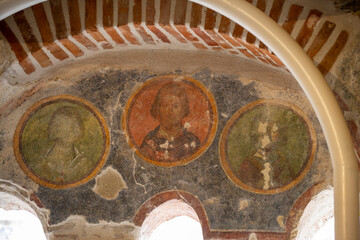 St Nicholas Church, Santa Claus Church, in Demre, Turkey. It is a historic East Roman basilica church of ancient city Myra.