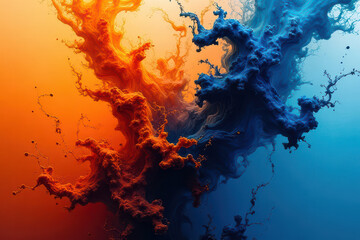 Mesmerizing Ink in Water: Swirling Colors Create Dreamlike Patterns