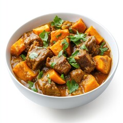 Savor a hearty meal of beef stew with vegetables or flavorful chicken curry served over rice