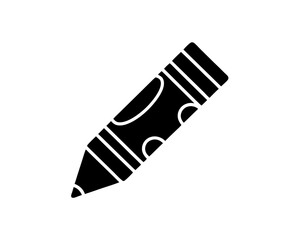 creative details Crayon Icon Vector Illustration