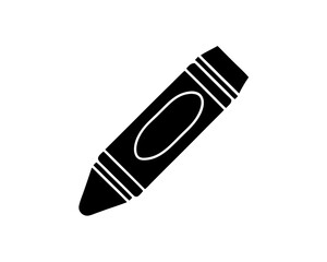 creative details Crayon Icon Vector Illustration