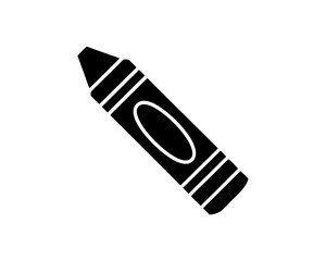 creative details Crayon Icon Vector Illustration